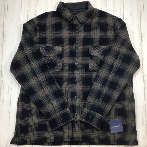 Croft & Barrow Fleece Button Up Shirt - Picture 2 of 5